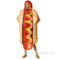 Funny 3D Print Food Sausage Costume